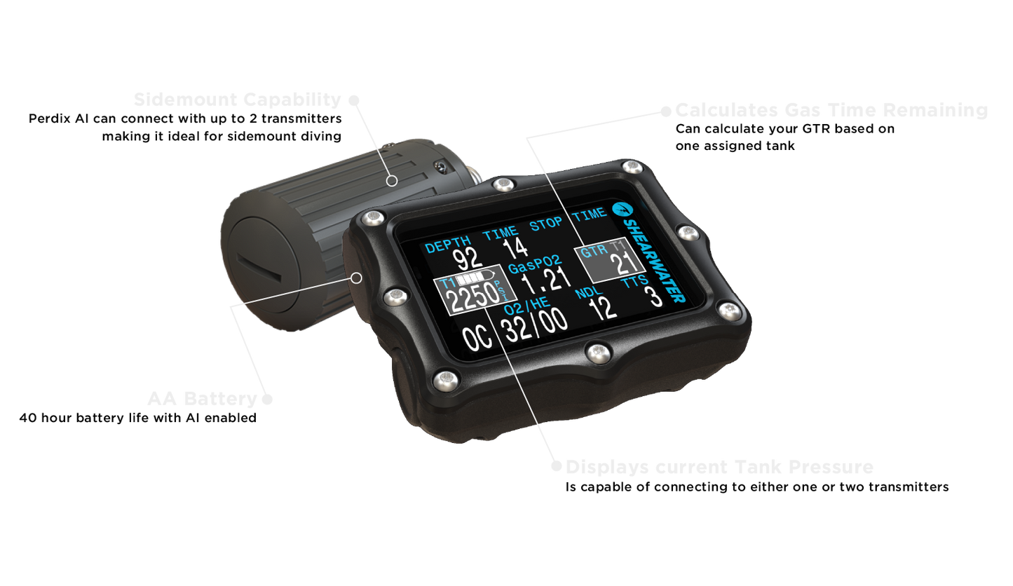 Shearwater Perdix 2 TI Black